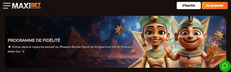 MaxiBet Casino programme VIP