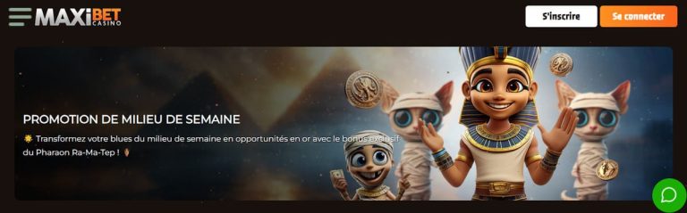 MaxiBet Casino promotion