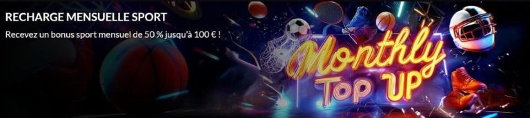 Maxibet Casino recharge mensuelle sport