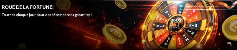 Maxibet Casino roue fortune